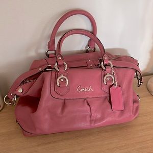 Pink Coach Purse